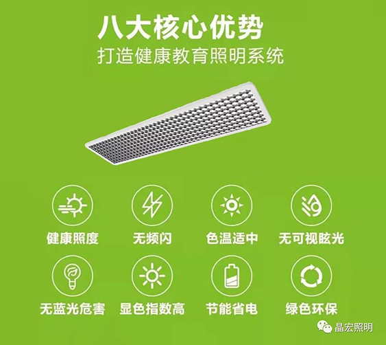 LED教室燈核心優(yōu)勢(shì)